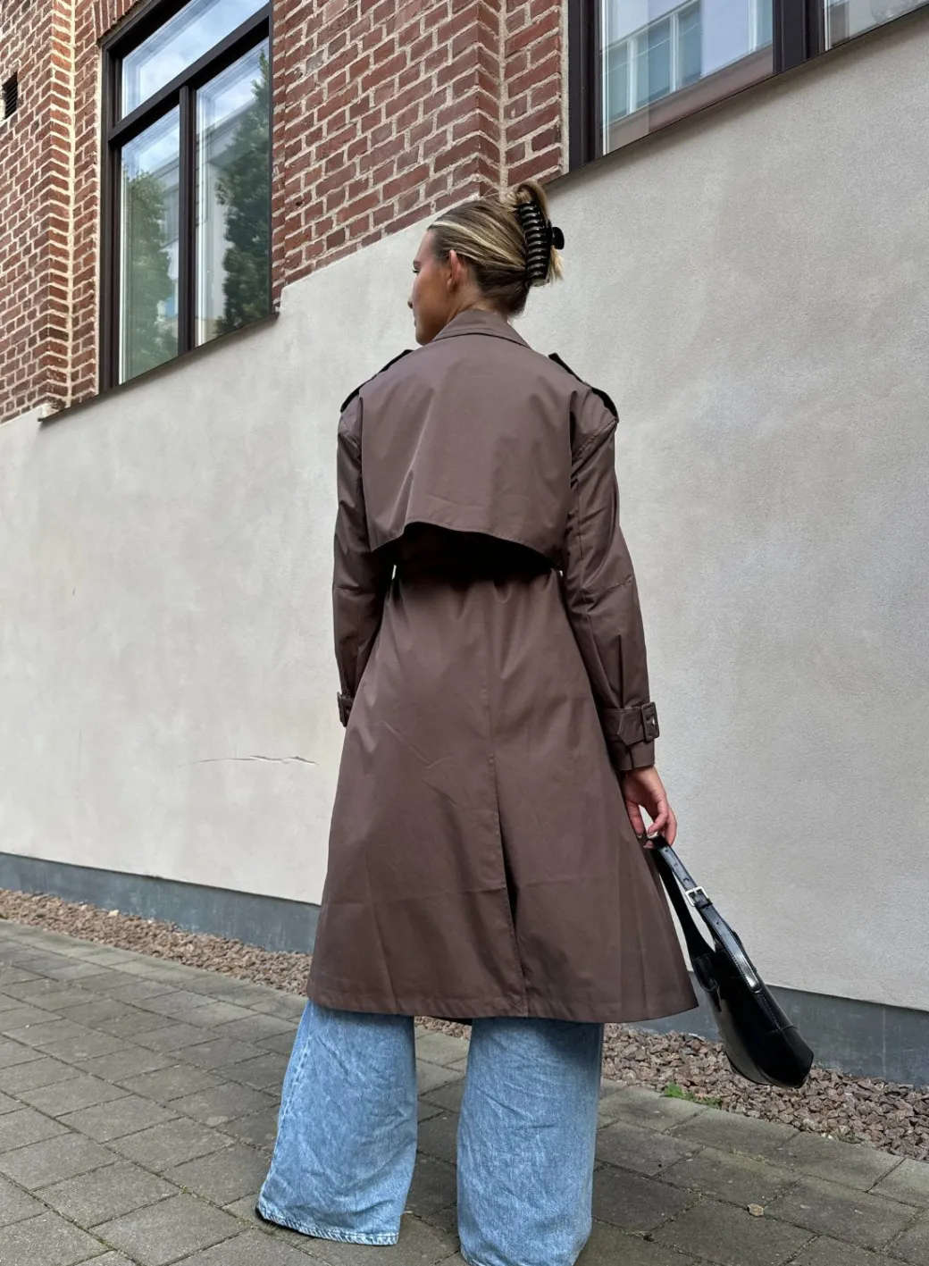 Recycled Tech Trench Coat>AIM’N