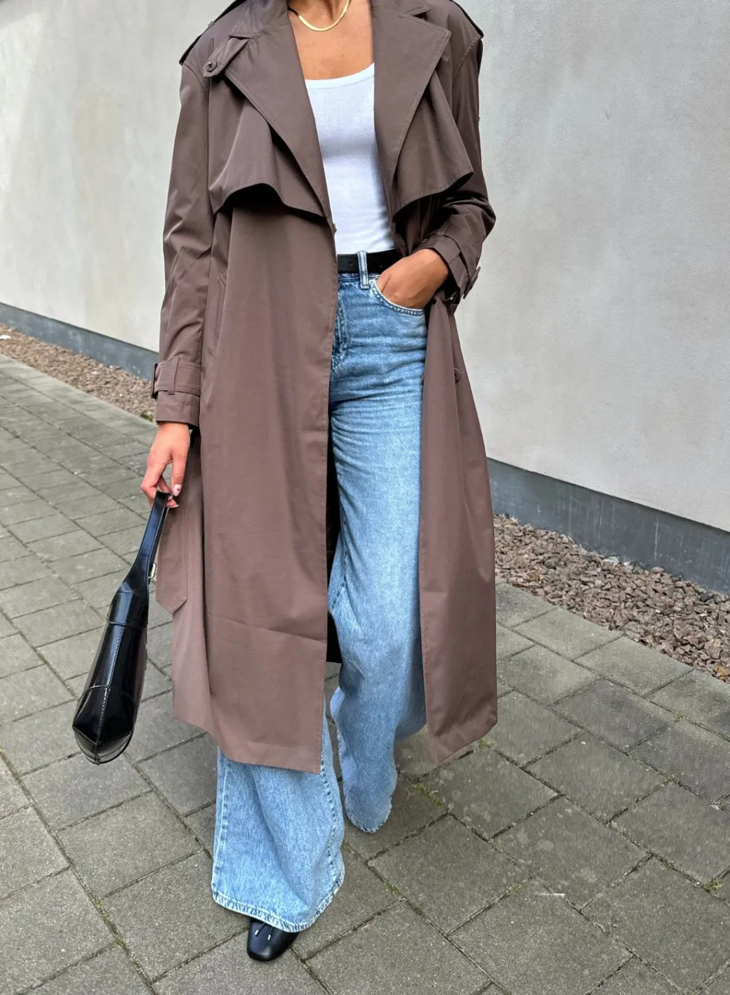 Recycled Tech Trench Coat>AIM’N