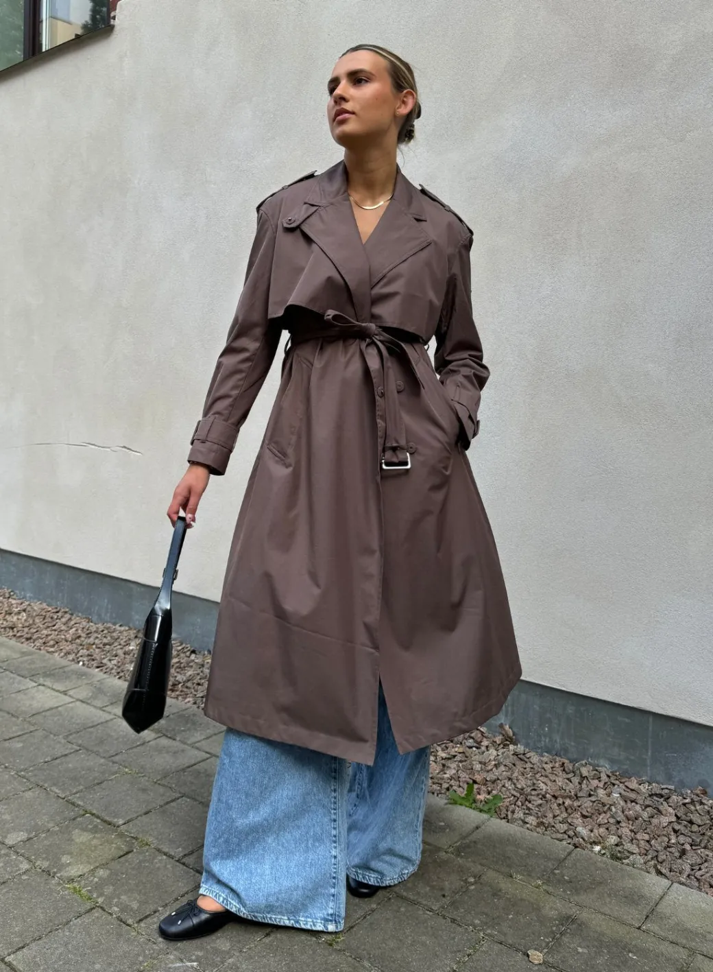 Recycled Tech Trench Coat>AIM’N