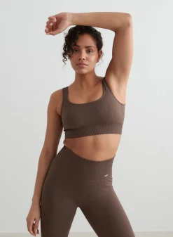 Ribbed Seamless Tank Bra>AIM’N Clearance