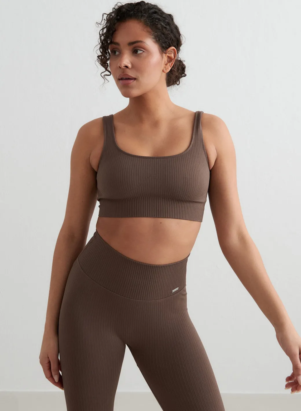 Ribbed Seamless Tank Bra>AIM’N Clearance