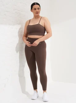 Ribbed Seamless Strap Bra><noscript><img width=