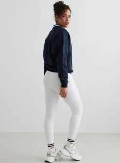 Navy Pitch V-neck Sweatshirt><noscript><img width=