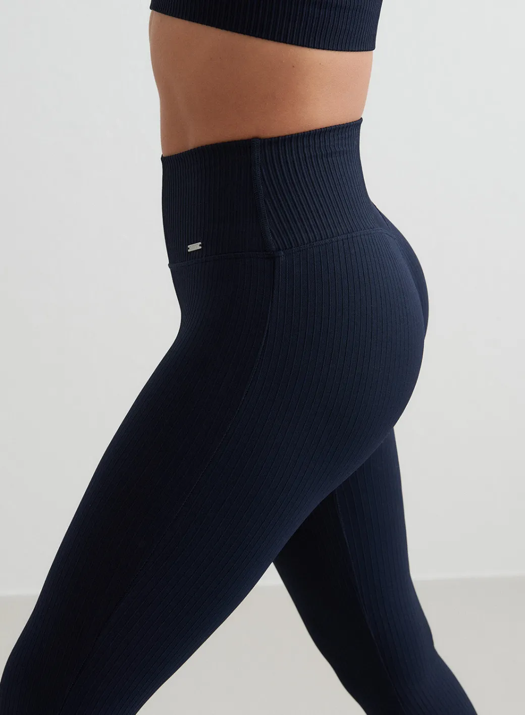 Ribbed Seamless Flare Tights>AIM’N Online