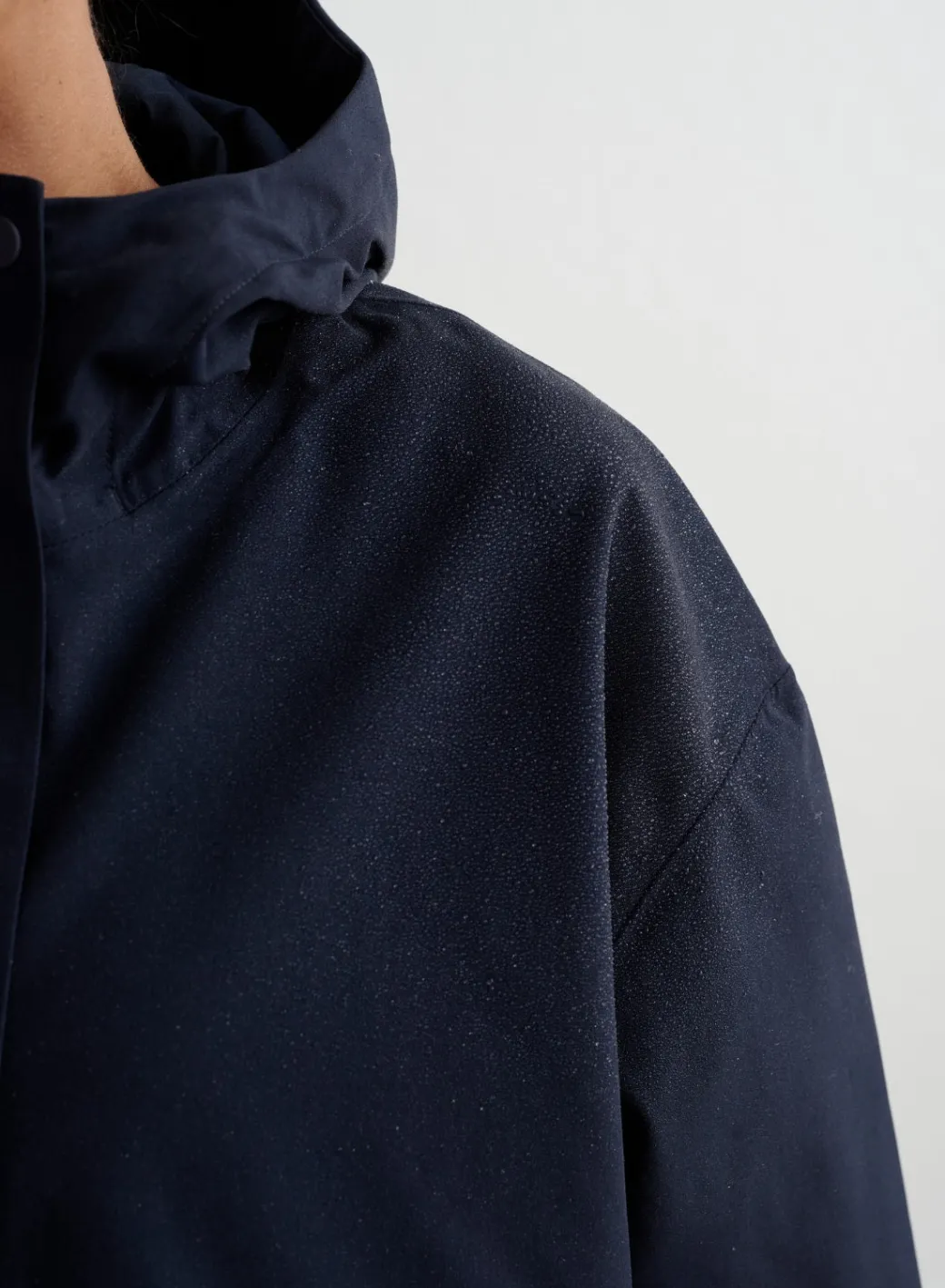 Navy Waterproof Oversized Anorak>AIM’N Sale
