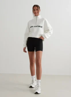 Off-White Varsity Sweat Half Zip><noscript><img width=