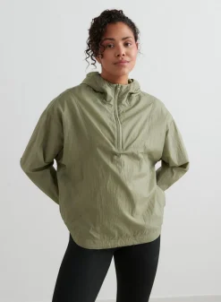Pale Khaki Lightweight Anorak>AIM’N Sale