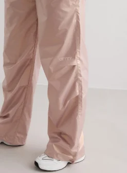 Metallic Plain Parachute Pants>AIM’N Discount