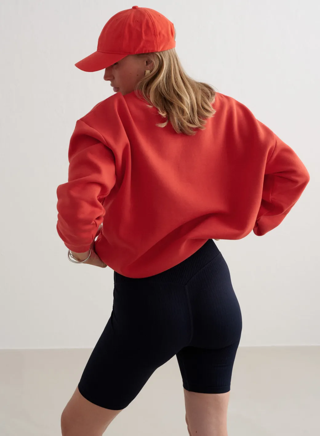 90's Red Heritage Sweatshirt>AIM’N