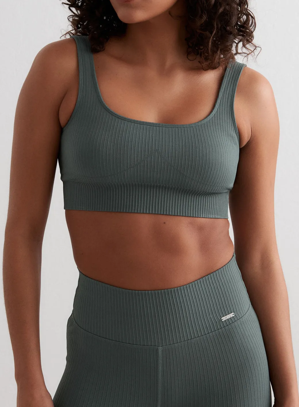 Ribbed Seamless Bra>AIM’N New