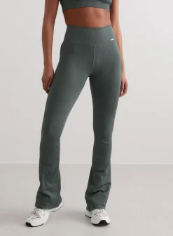 Ribbed Seamless Flare Tights>AIM’N New