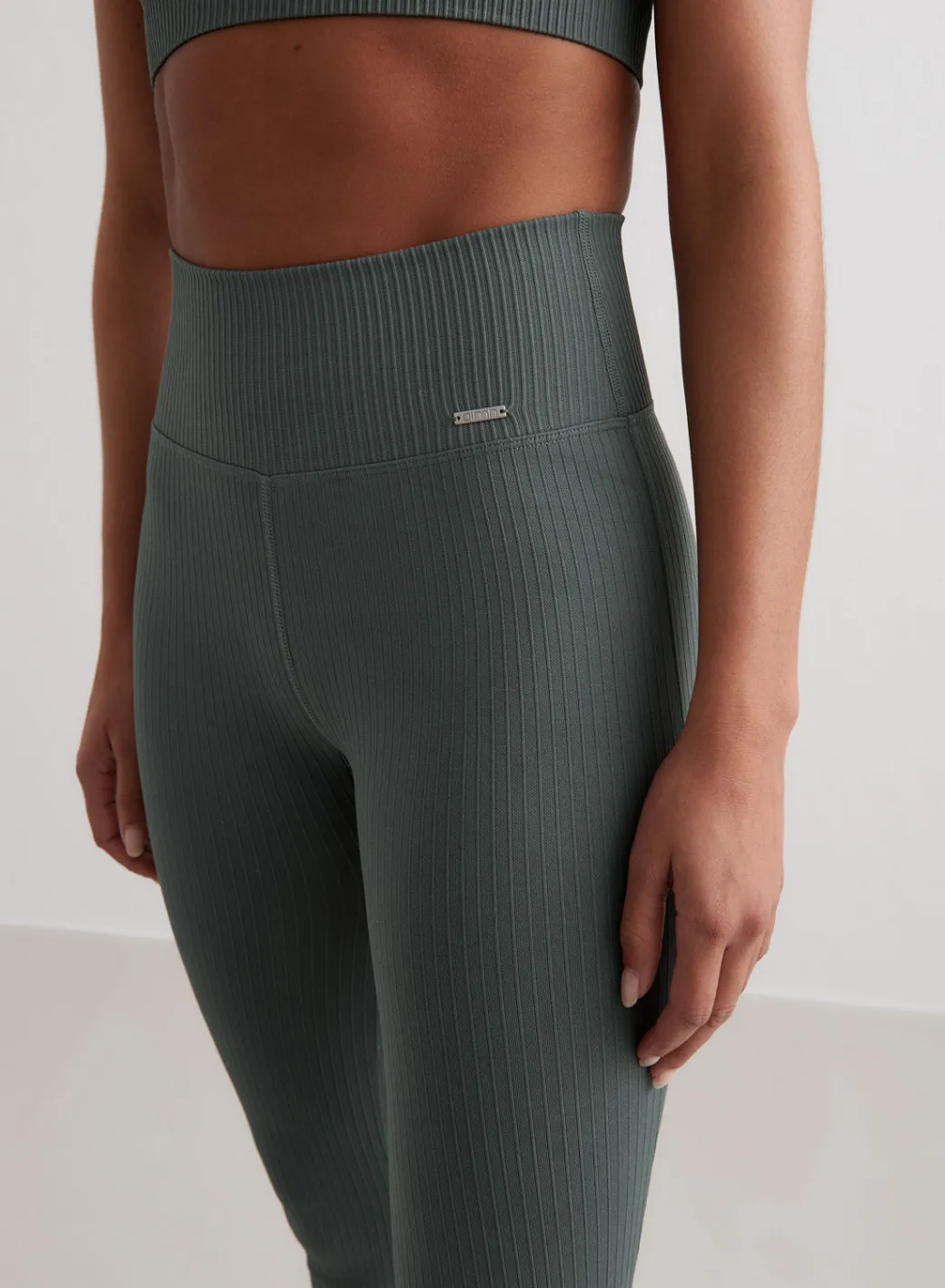 Ribbed Seamless Flare Tights>AIM’N New
