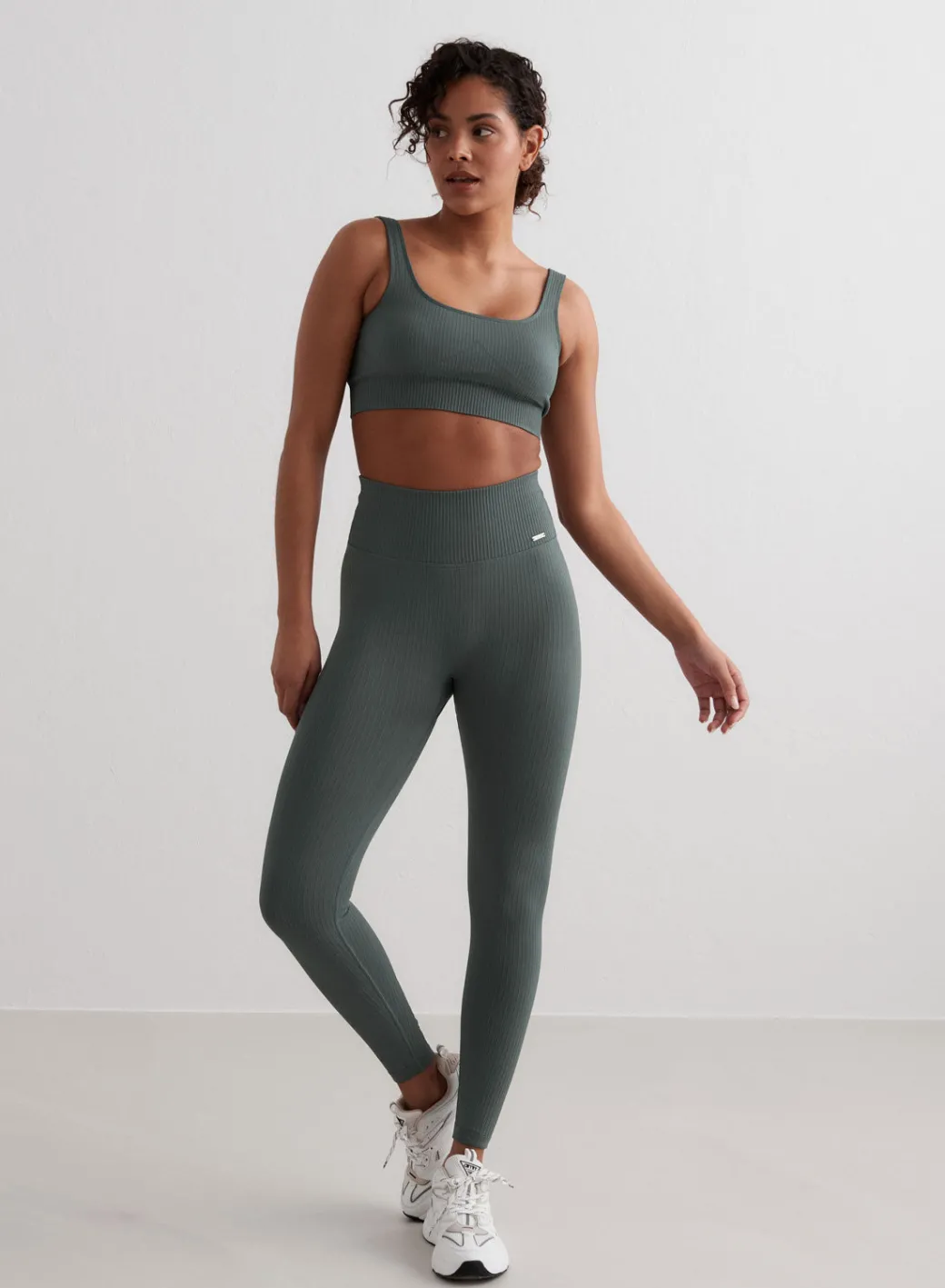 Ribbed Seamless Tights>AIM’N
