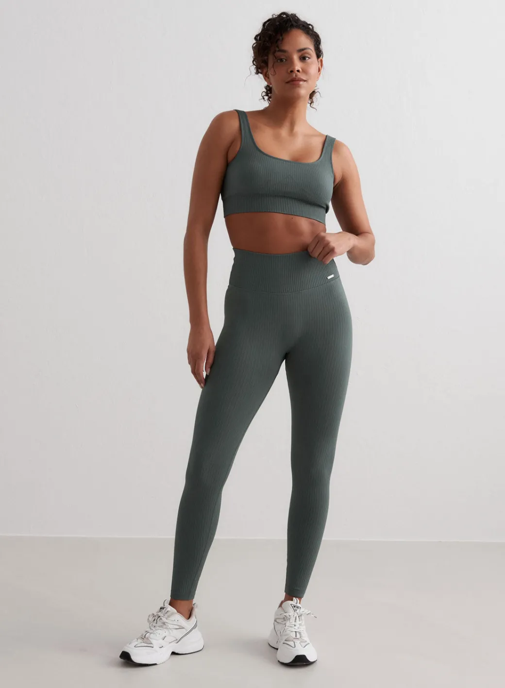 Ribbed Seamless Tights>AIM’N