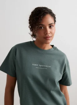 Serif Boxy T-shirt>AIM’N New