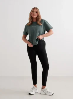 Serif Boxy T-shirt><noscript><img width=