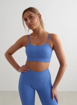 Ribbed mless Strap Bra>AIM’N Best