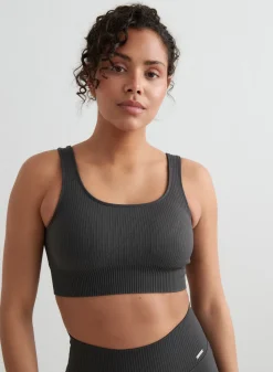 Ribbed Seamless Bra>AIM’N Hot