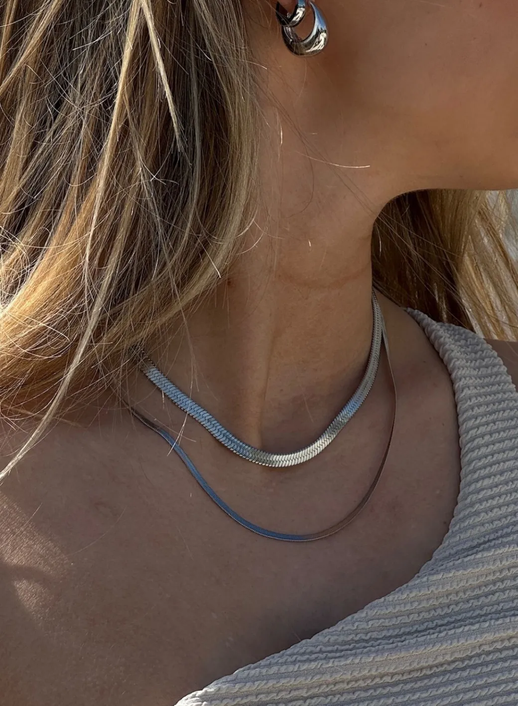 Waterproof Double Necklace>AIM’N New