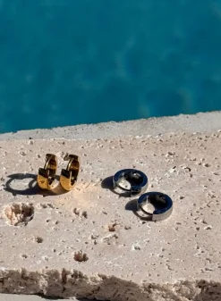 Waterproof Hoop Earrings><noscript><img width=