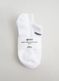 Aim'n Logo Low Socks 3-pack>AIM’N Discount