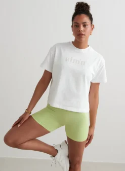 White Club Boxy T-Shirt>AIM’N Hot