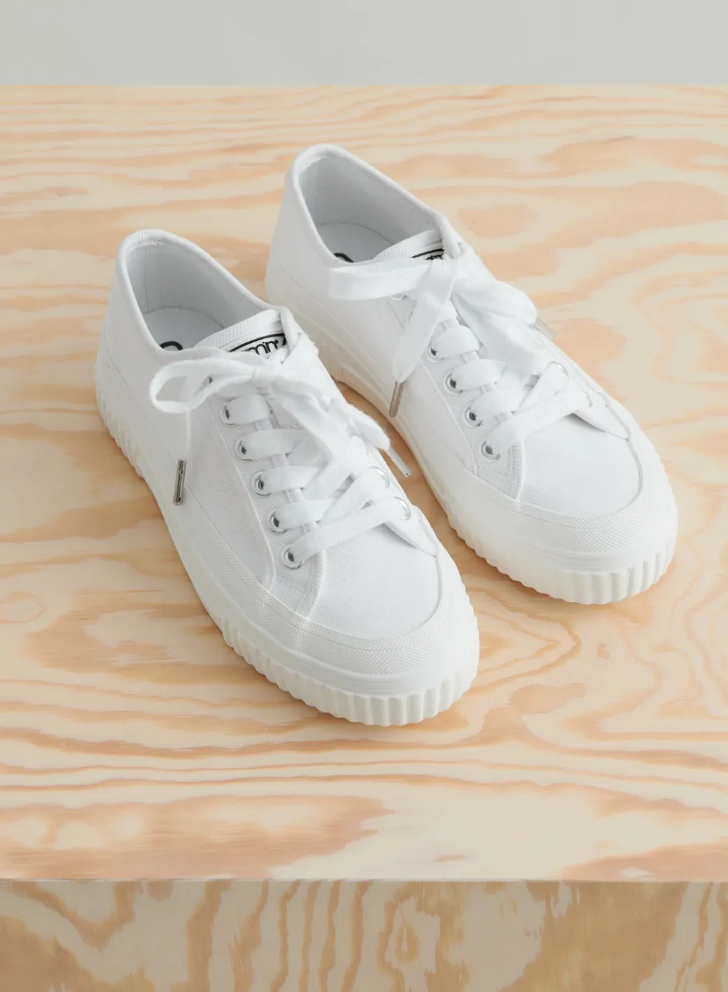 Cotton Canvas Sneakers>AIM’N Hot