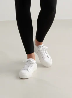 Cotton Canvas Sneakers><noscript><img width=