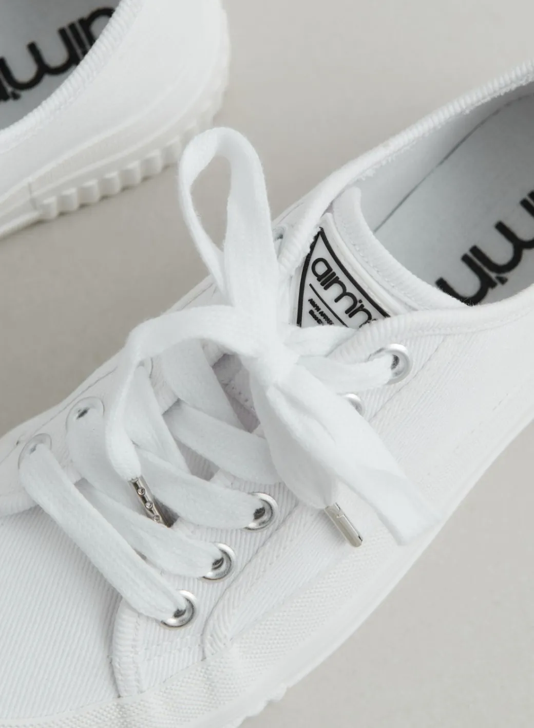 Cotton Canvas Sneakers>AIM’N Hot