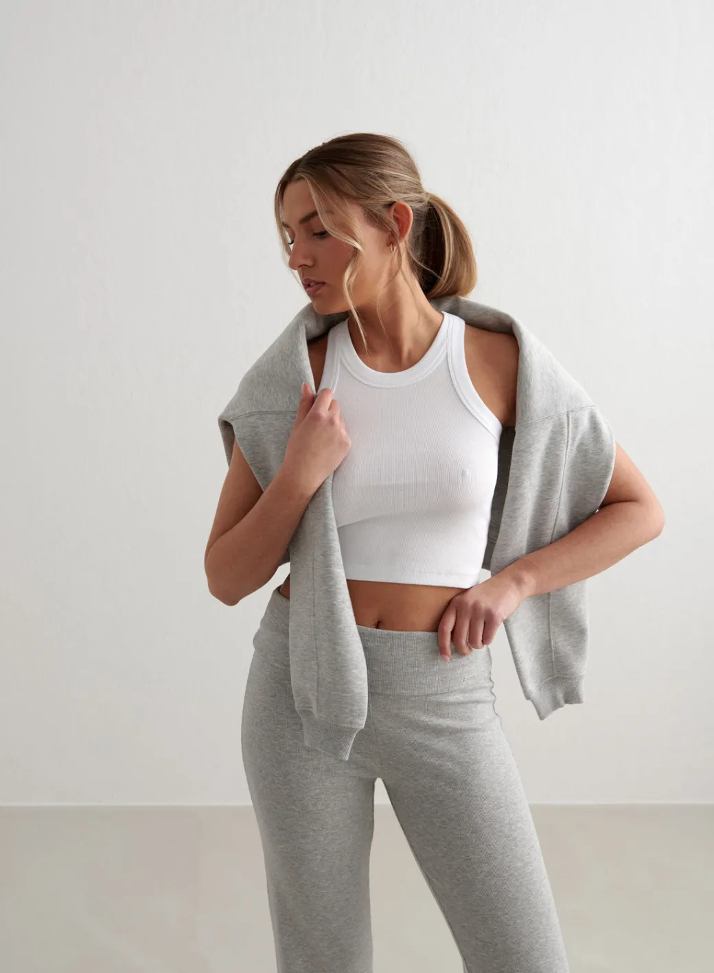 Ease Ribbed Tank Top>AIM’N Sale