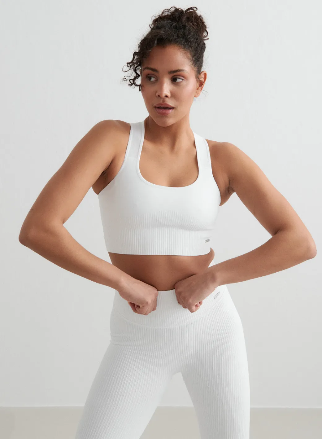 High Support Ribbed Bra>AIM’N New