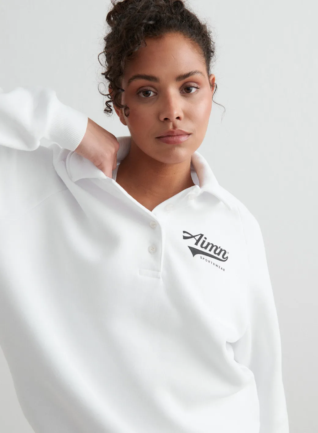 Pitch Polo Sweatshirt>AIM’N Outlet