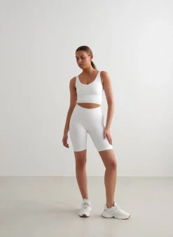Ribbed Seamless Biker Shorts><noscript><img width=