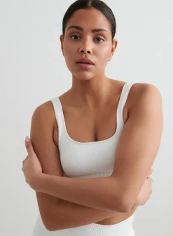 Ribbed Seamless Bra><noscript><img width=