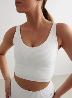 Ribbed Seamless Bralette>AIM’N