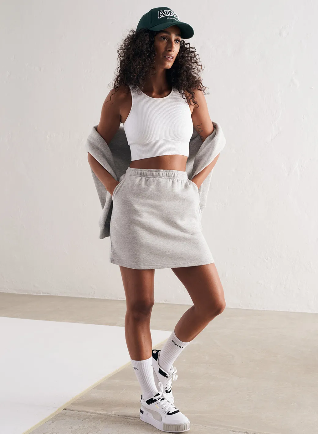 Ribbed Seamless Crop Top>AIM’N Online