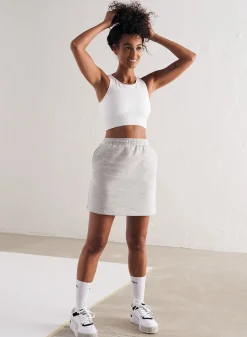 Ribbed Seamless Crop Top><noscript><img width=