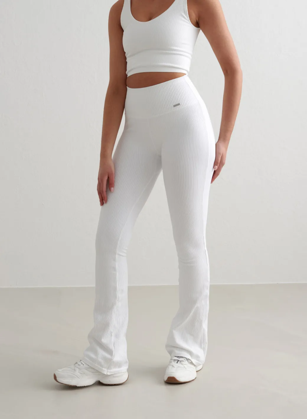 Ribbed Seamless Flare Tights>AIM’N Sale