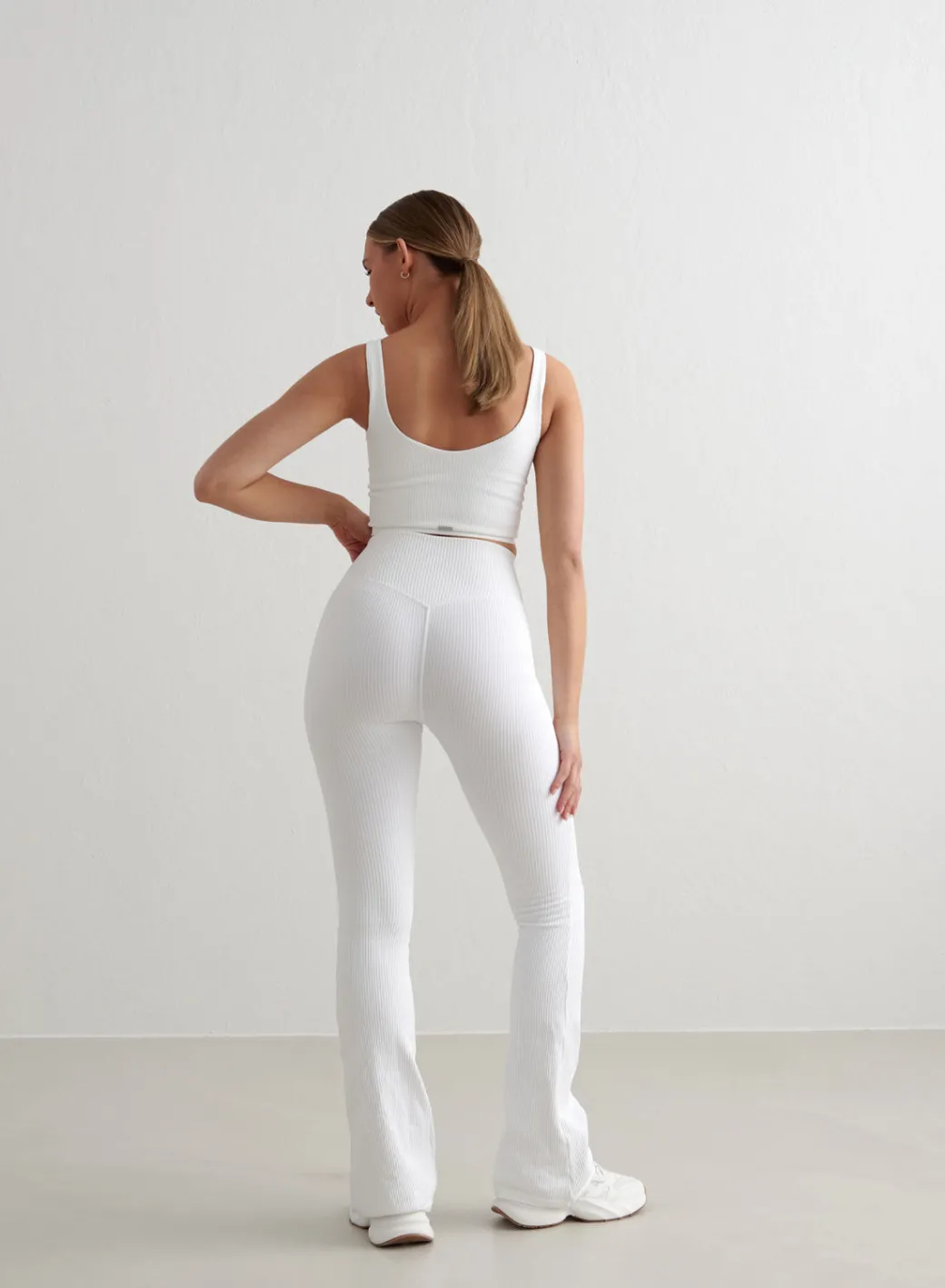 Ribbed Seamless Flare Tights>AIM’N Sale