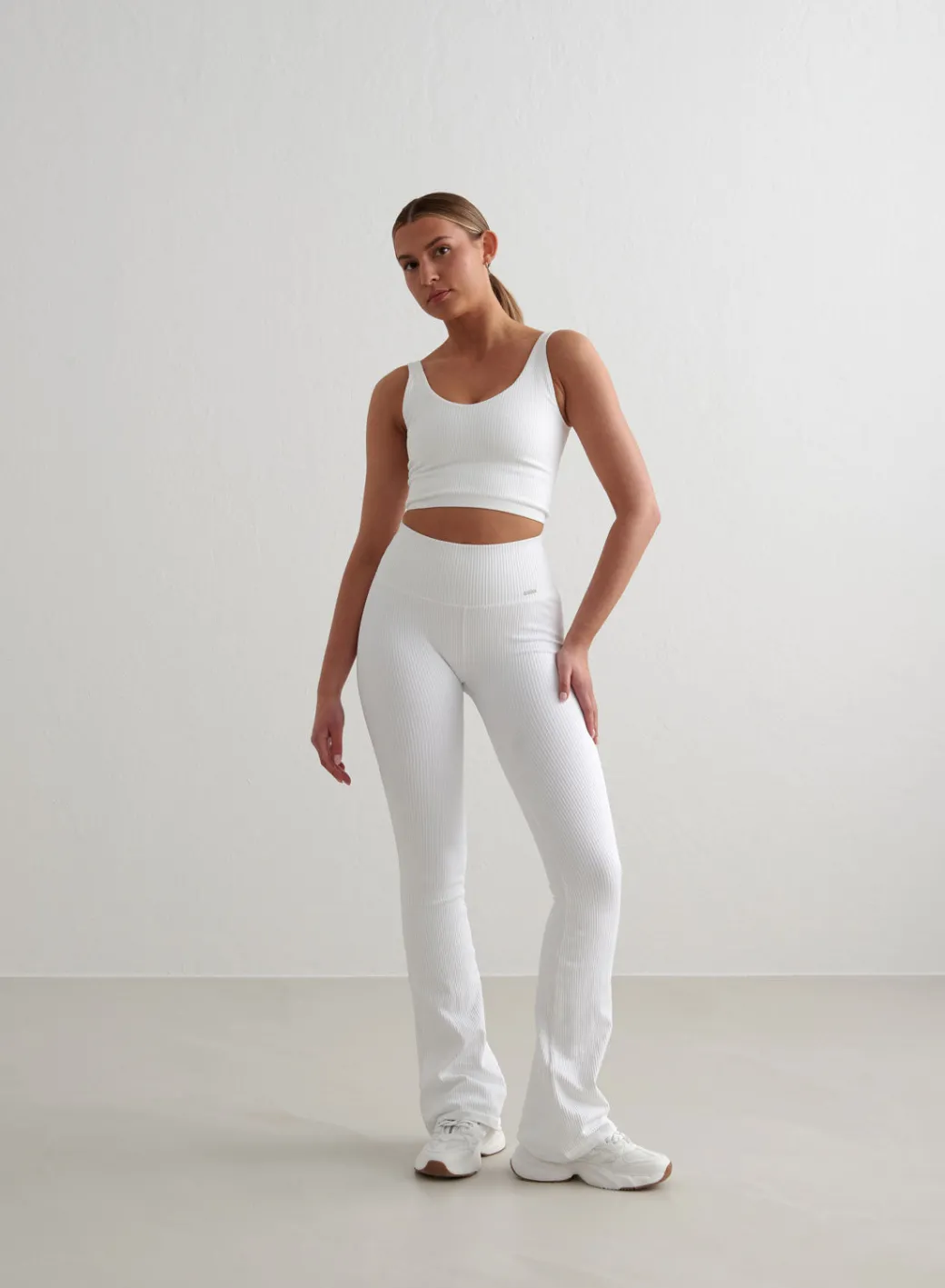 Ribbed Seamless Flare Tights>AIM’N Sale